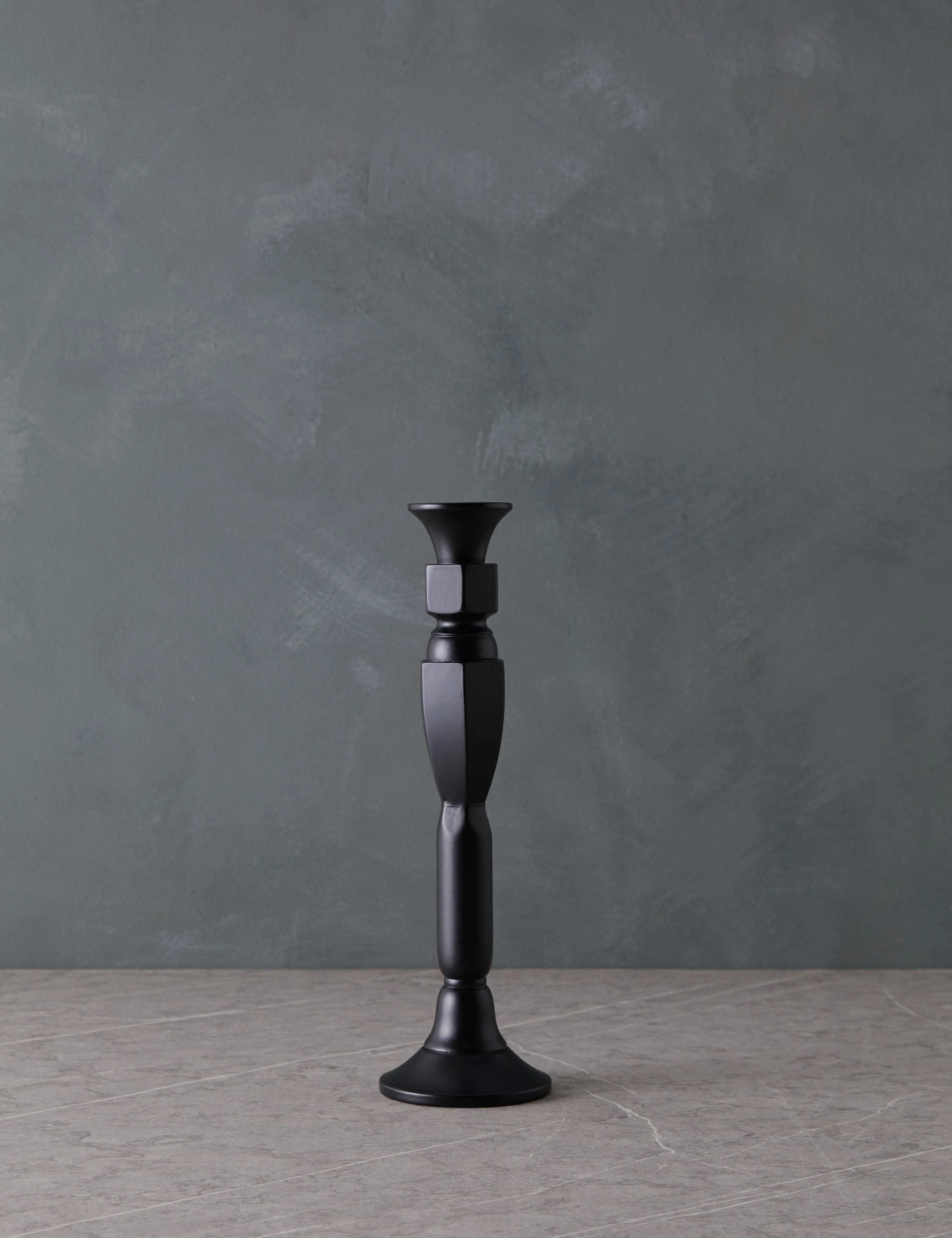 Wooden Georgian Candlesticks