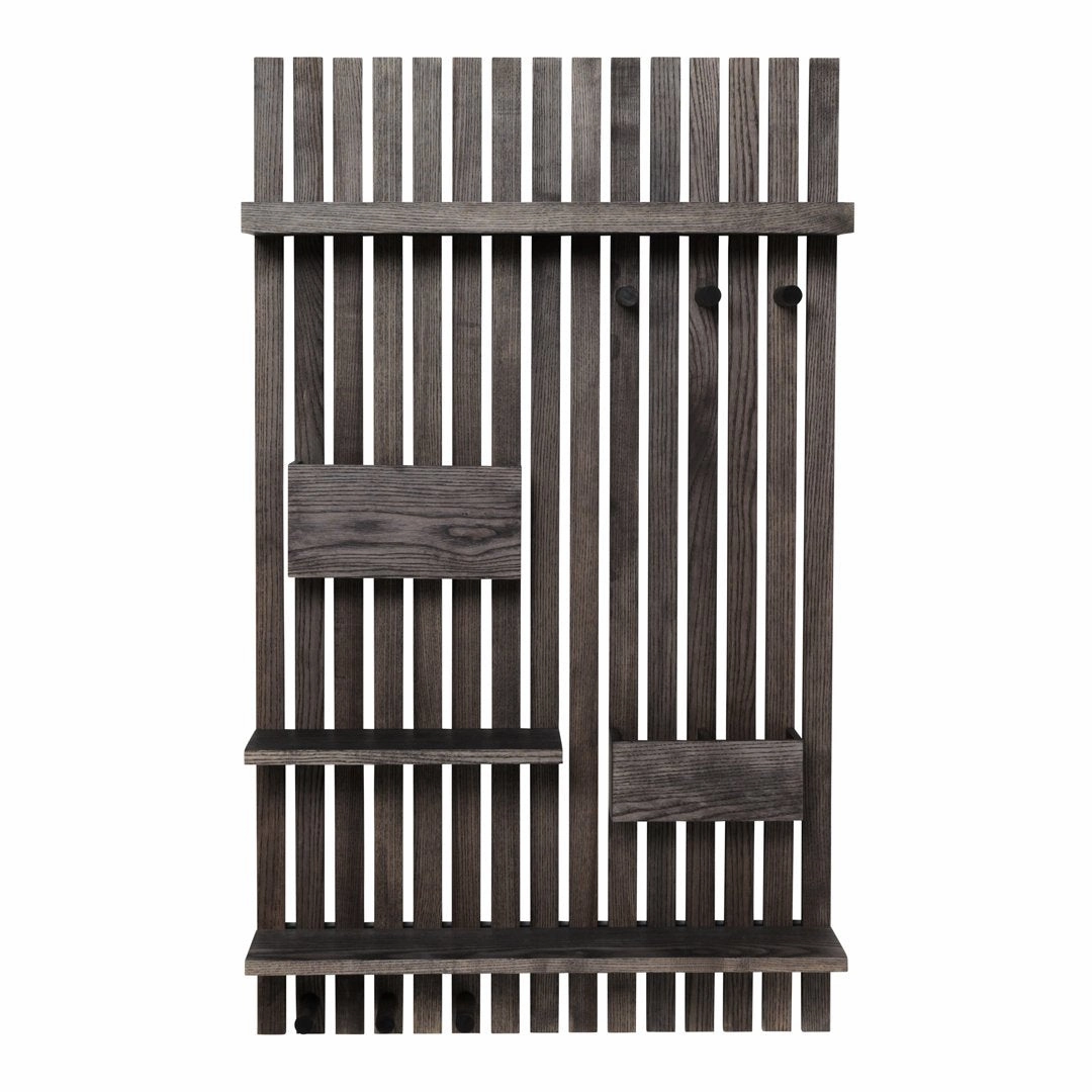 Wooden Multi Shelf modern art object