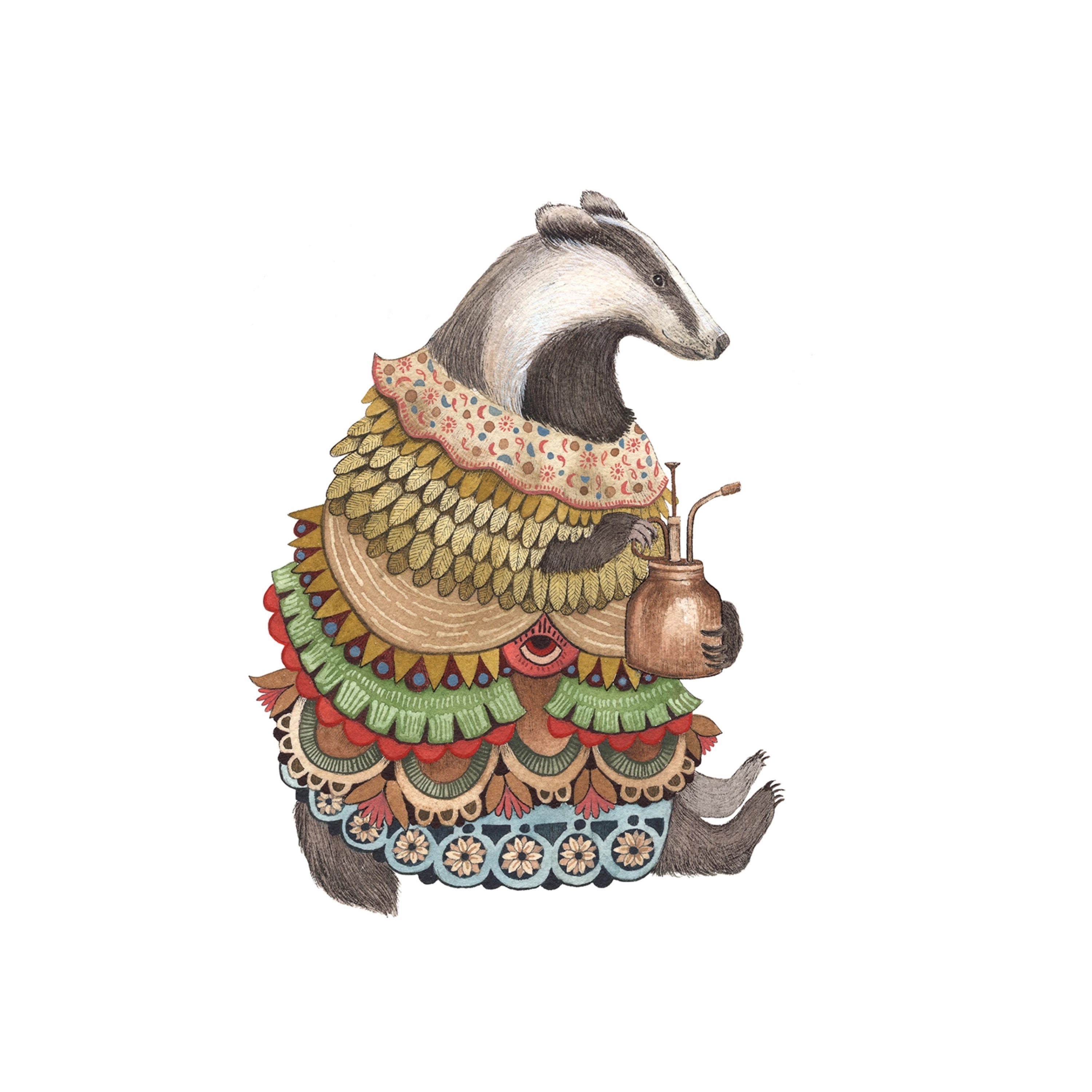 Woodland Garden: Gwendolyn's Mister - Art Print framed wall decor