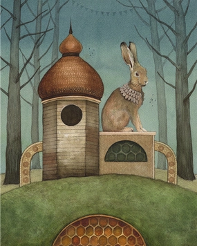 Woodland Home I - Art Print framed wall decor