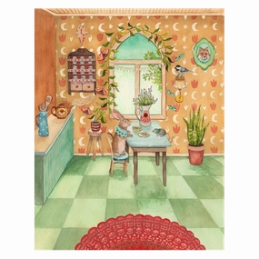 Woodland Homestead: The Kitchen framed wall decor