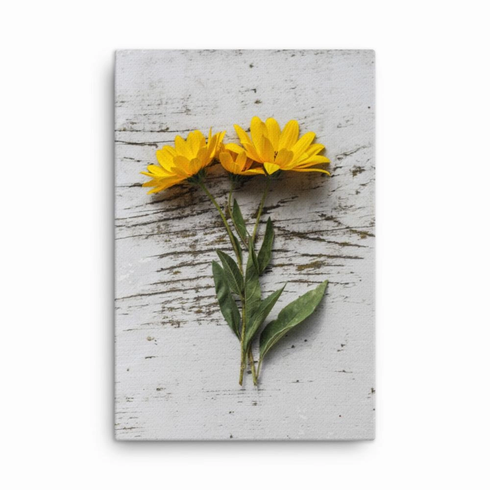 Yellow Flowers Yellow Flowers 6 - canvas