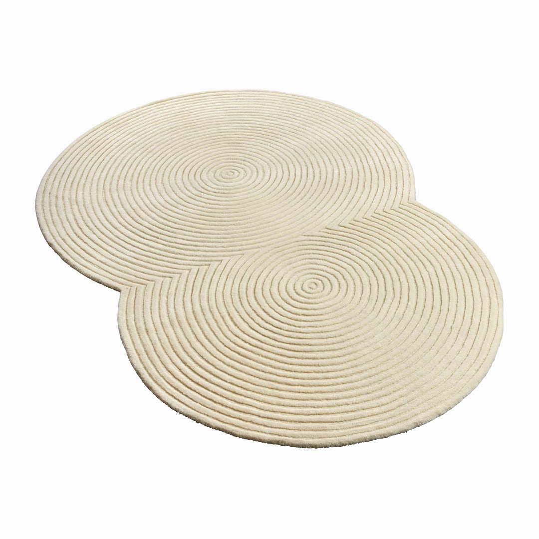 Zen Rug - Rounded modern art object