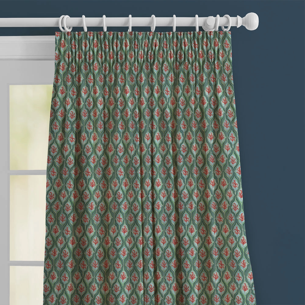 Zephyr Printed Cotton Fabric Oasis
